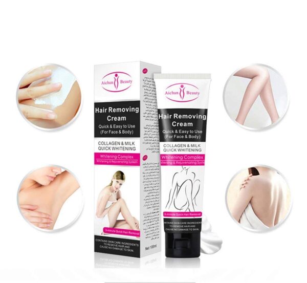 Hair Removal Cream Depilatory Body Legs Natural Painless